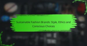 Sustainable Fashion Brands: Style, Ethics and Conscious Choices